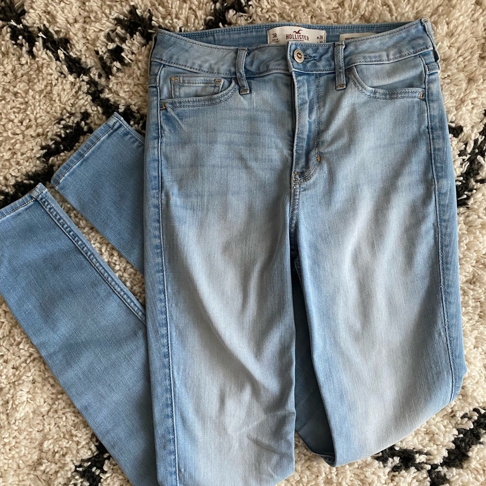 Hollister Light Wash Skinny Jeans